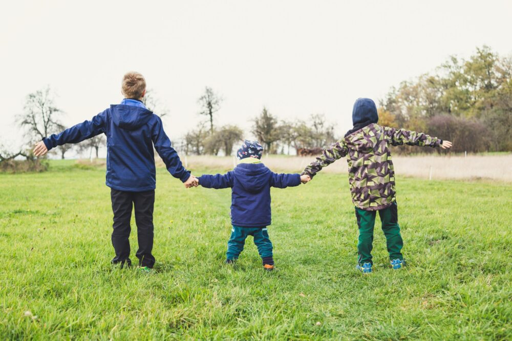children dancing